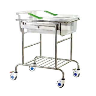B36 Stainless Baby Bassinet