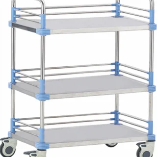 F20 Stainless Three Deck Trolley