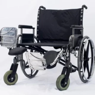WCDE2611P 26" Deluxe Obese Wheelchair